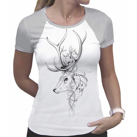 Camiseta Chica Patronus Harry Potter