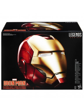 Casco electrónico Iron Man Marvel Legends