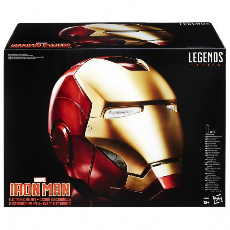 Casque électronique Iron Man Marvel Legends