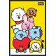 Póster BTS BT21 LINE