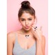 Pack bague et pendentif en or blanc de Minnie Mouse