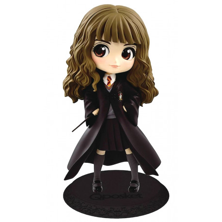 Figura Hermione con Varita Q Posket Harry Potter 14 cm