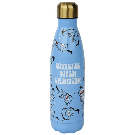 Botella Metálica Genio de la Lámpara Aladdin Disney