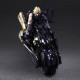 Final Fantasy VII Advent Children Play Arts Kai Figure Cloud Strife & Fenrir 28 cm