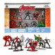 Pack de 10 figuras Marvel Diecast 4 cm