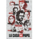 Affiche de La Maison de Papier, Caractères