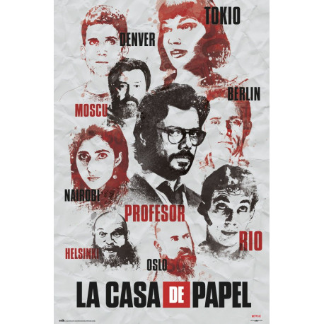 Un Poster per La Casa di Carta