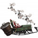 Figura Pesadilla antes de Navidad Jack & Sleigh