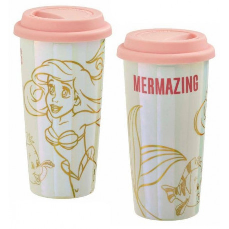 Taza de Viaje La Sirenita Perla Disney