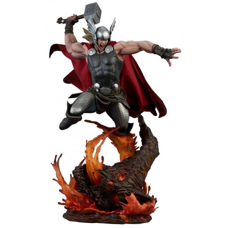 Statua Premium Thor Interruttore Di Zolfo Sideshow Collectibles 65 cm