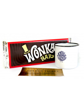 Pack taza y chocolate Wonka