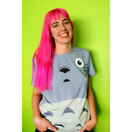 t-shirt totoro face, Or 57