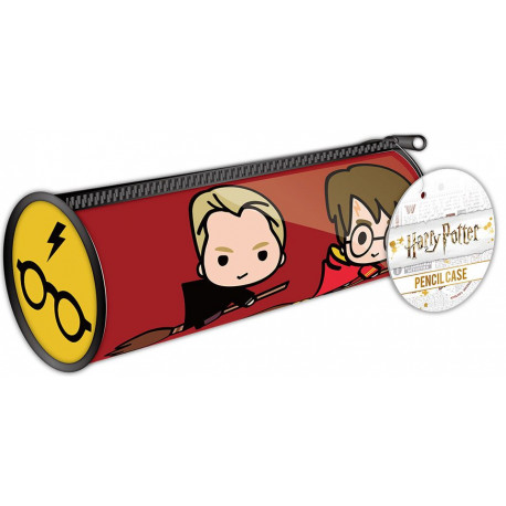 Estojo de lápis Harry Potter Kawaii Quidditch
