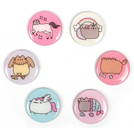 Set imanes Pusheen