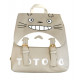 Mochila bege Totoro
