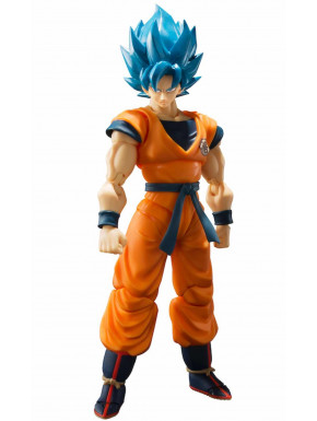 Figure Goku Super Saiyan Dieu Dragon Ball Tamashii Nations 14 cm