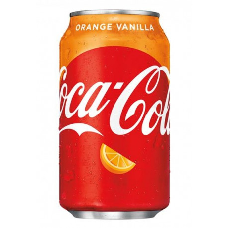 Coca Cola Sabor  Naranja & Vainilla Refresco 355 ml