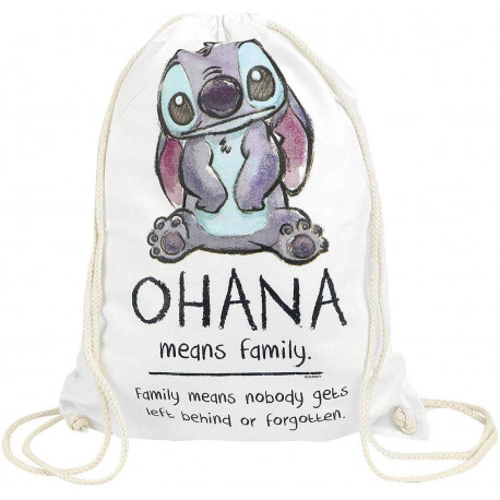 Bag Backpack Lilo & Stitch Disney Ohana Means Family