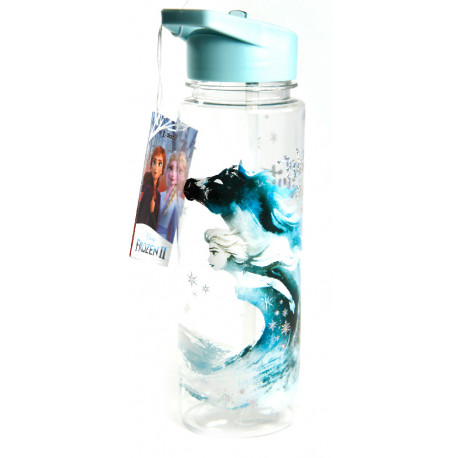 Botella Tapón Giratorio Frozen 2 Disney