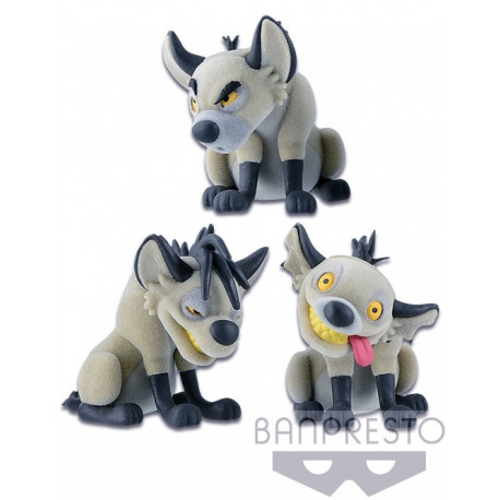 Jeu de chiffres Hyènes Du Roi Lion Moelleux Pluffy Q Posket Banpresto