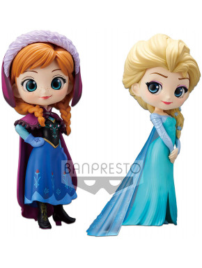 Jeu de chiffres Anna et Elsa Disney Studios Q Posket 10 cm