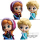 Set figuras Anna & Elsa Disney Banpresto Q Posket