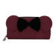 Cartera Loungefly Disney Minnie Mouse Granate