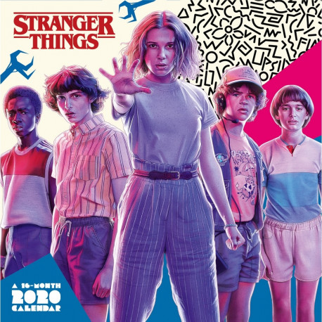 Calendario pared 2020 Stranger Things