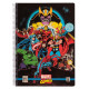 Caderno espiral A4 Avengers da Marvel Comics