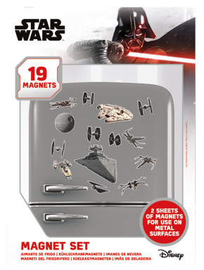 Set of Magnets Star Wars Death Star Battle