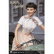 Figura Audrey Hepburn en Vespa Vacaciones en Roma 44 cm