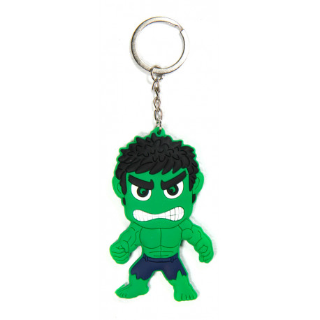 Llavero de caucho Hulk Marvel