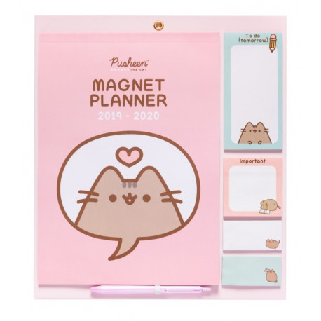 Calendário planejador semanal Pusheen 2020