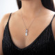 fotoColgante Argento e Swarovski Olaf Frozen 2 Disney