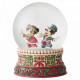 Boule De Neige Mickey & Minnie De Noël Disney Jim Shore