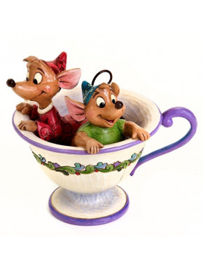 Figure Jaq et Gus Cendrillon Disney Jim Shore