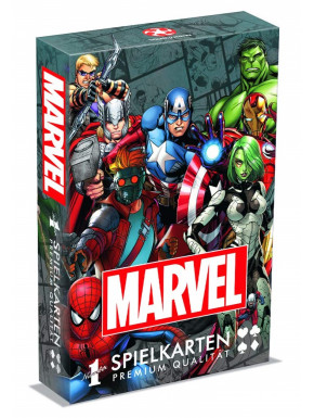 Baralho de Poker Marvel com personagens icônicos