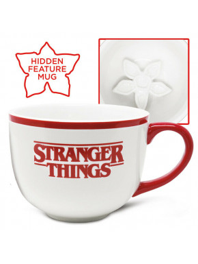 Grande tasse en 3D des Choses étranges Demogorgon