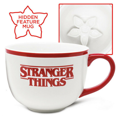 Grande tasse en 3D des Choses étranges Demogorgon