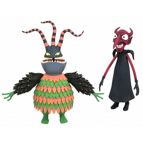 Jeu de 2 Chiffres Démon Arlequin et le Diable Cauchemar avant Noël