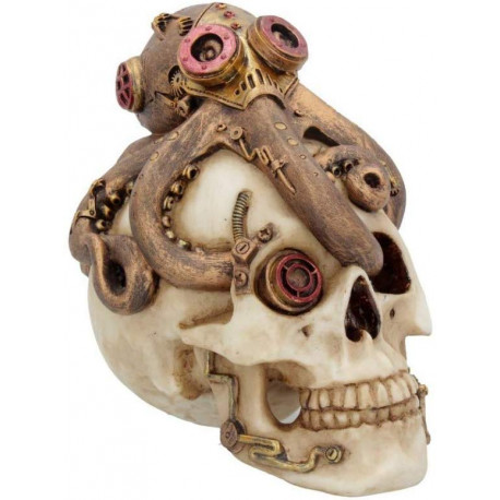 Réplica Calavera con Octópodo