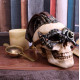 Réplica Calavera Rastas Steampunk