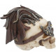 Réplica Calavera Rastas Steampunk