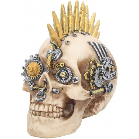 Réplique Du Crâne De Steampunk De La Crête