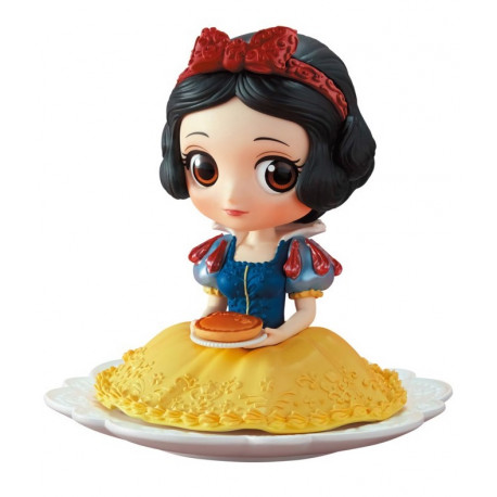 Figura Blancanieves con Tarta Banpresto Q Posket Disney 14 cm