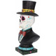 Réplica de busto calavera mexicana 46 cm