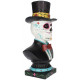 Réplica de busto calavera mexicana 46 cm