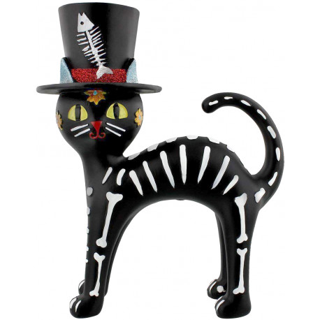 Figura Gatito Día de Muertos