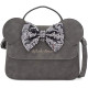 Bolso Bandolera Minnie Mouse Gris Disney Loungefly