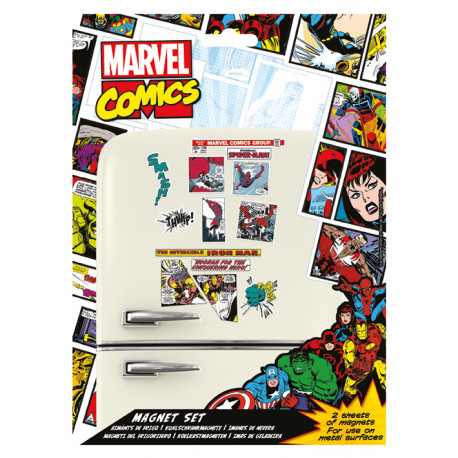 Set di magneti Marvel Retro